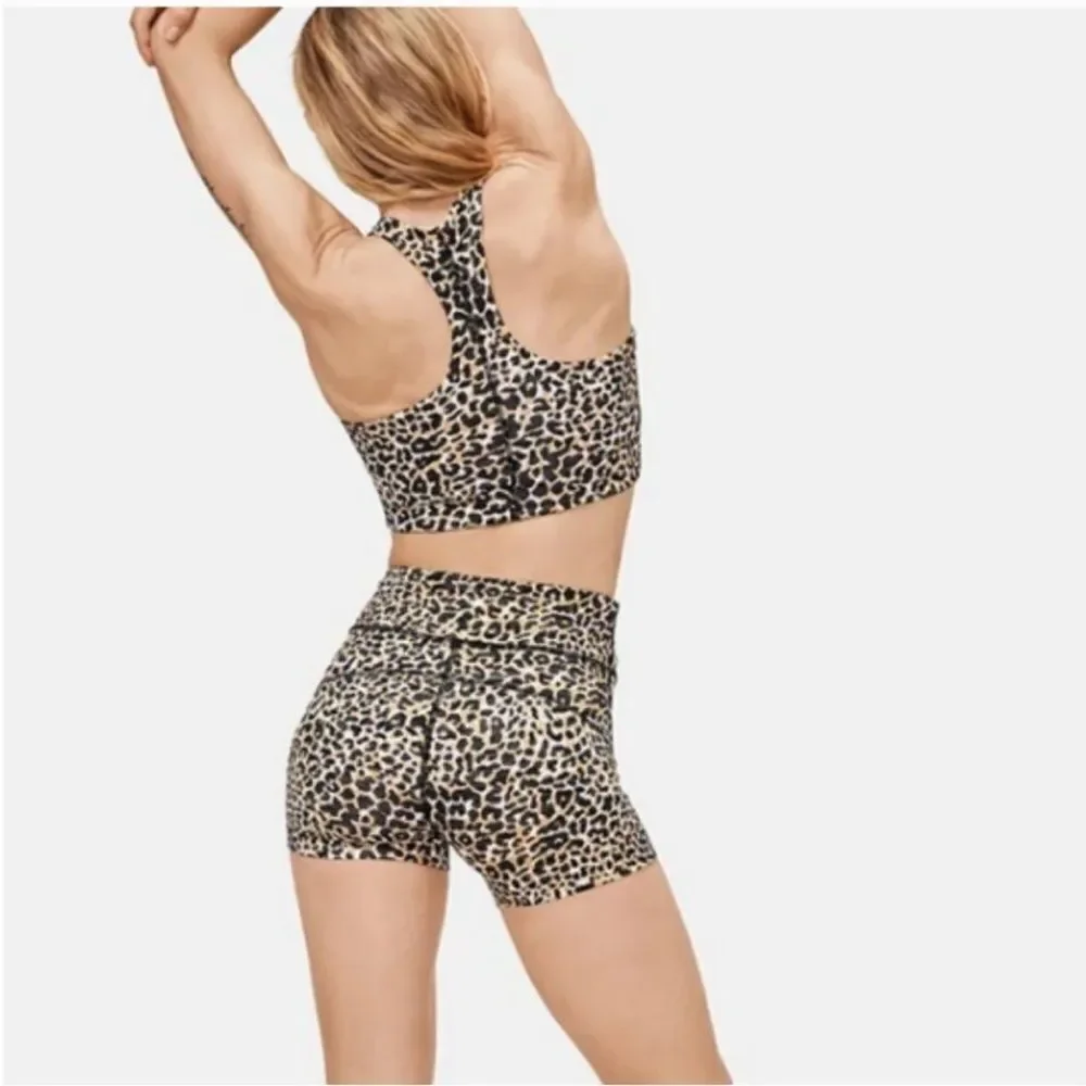 Outdoor Voiced tech Leopard Print Women's Sports Bra